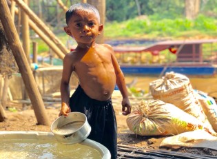 contaminated water in Cambodia, WER