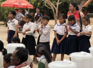 Schulkinder Cambodia